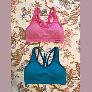 2 Reebok Sport Bras (Gently Used)